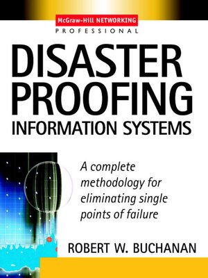 cover image of Disaster Proofing Information Systems